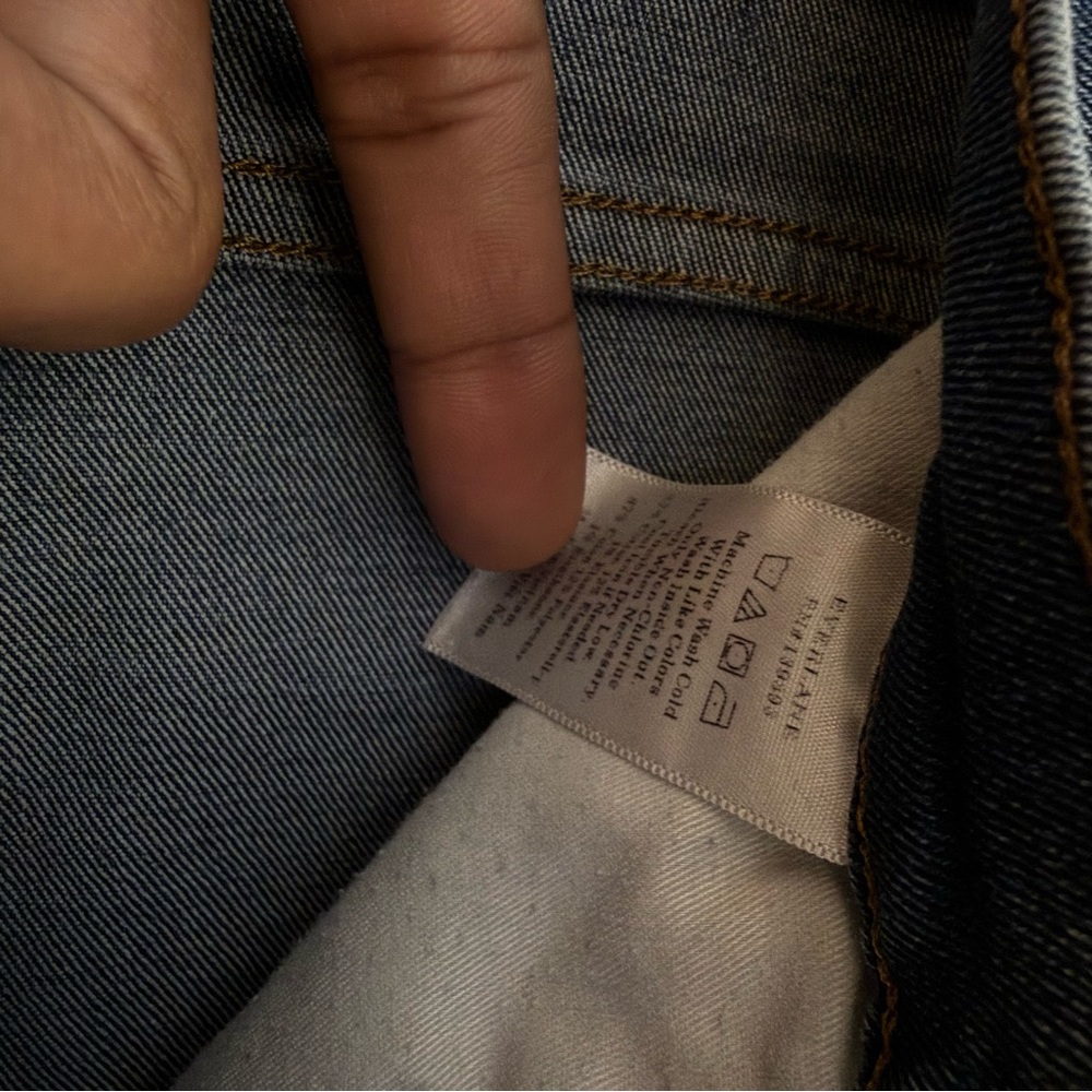 Everlane Dark Blue Women's Skinny Jeans - Picture 4 of 6